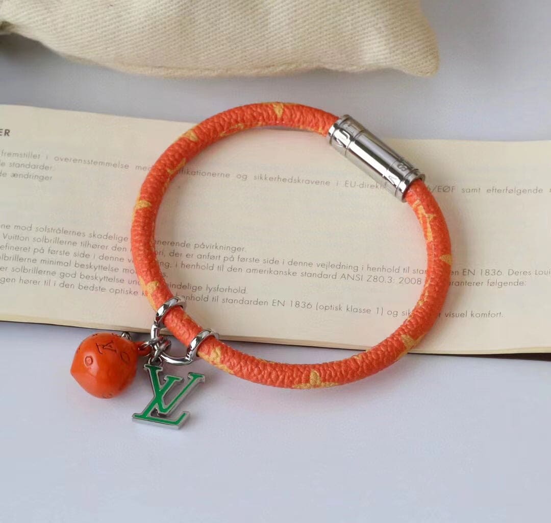 Louis Vuitton Hang It Fruits Orange Bracelet