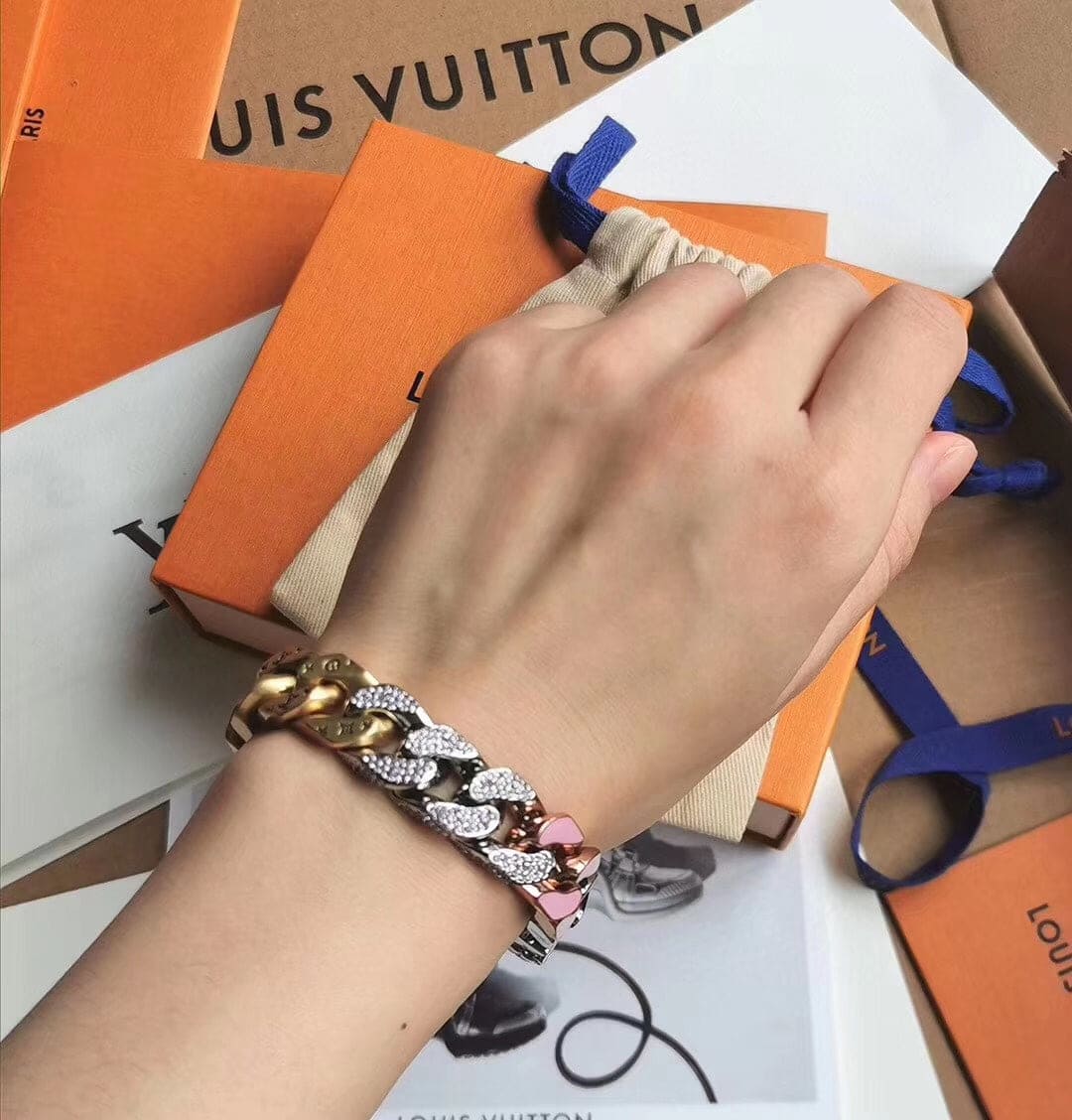 Louis Vuitton Monochain Soapy Bracelet