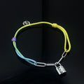 Louis Vuitton Silver Lockit X Virgil Abloh Rainbow Bracelet