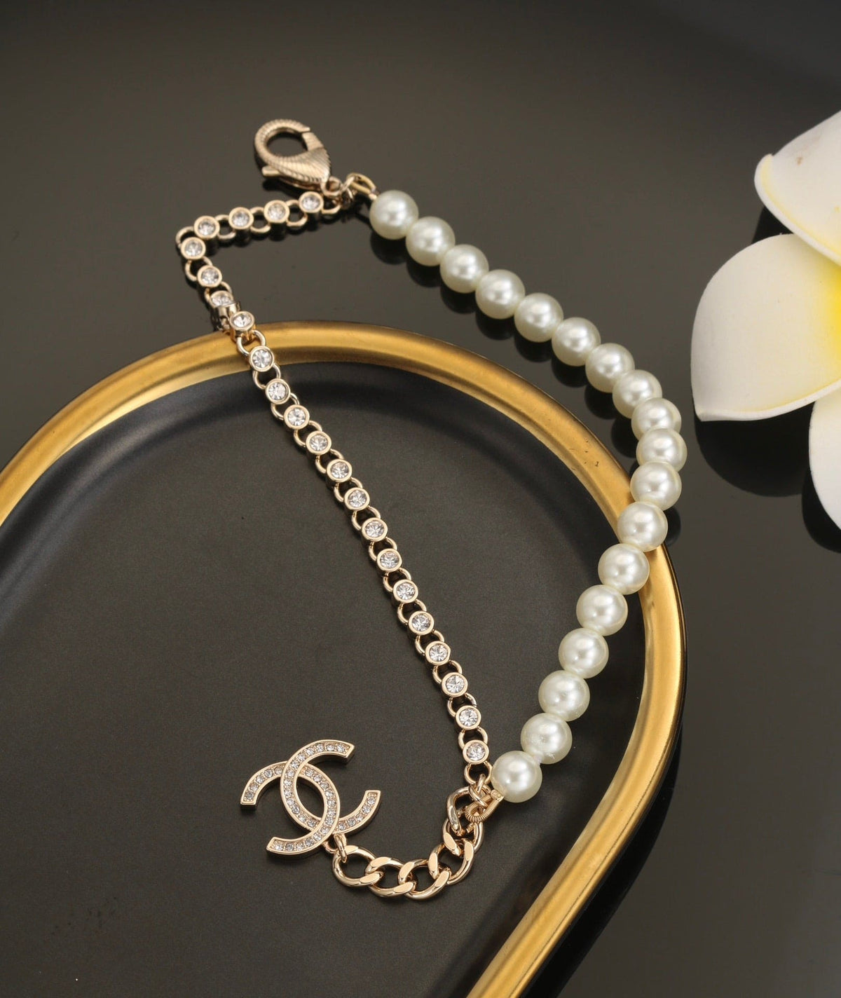 Chanel Pearls Chain Bracelet