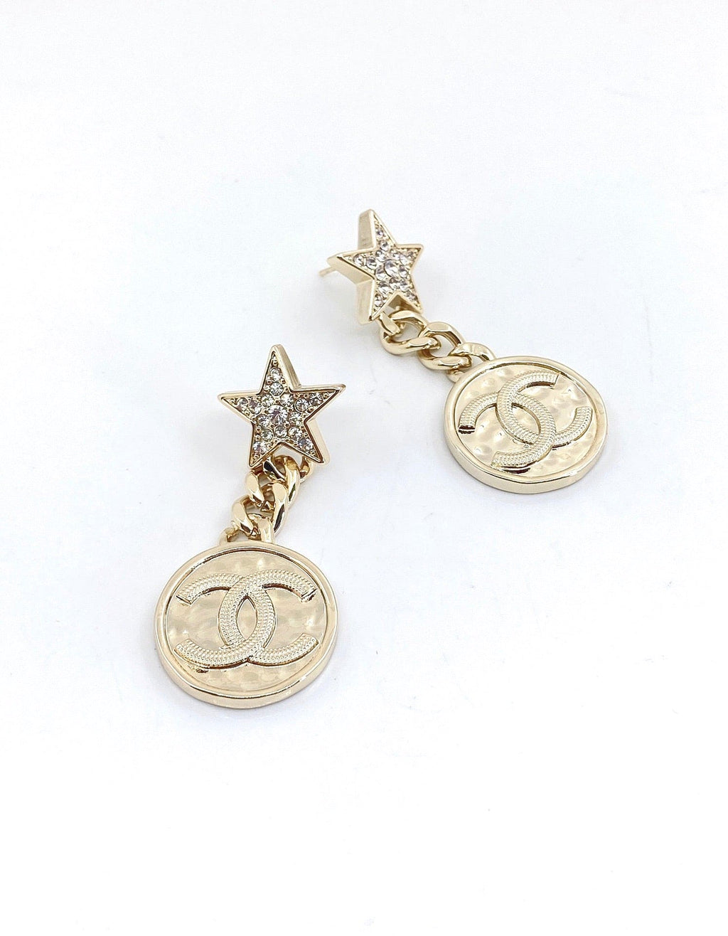 Chanel Star Vintage Earrings - 18K Yellow Gold