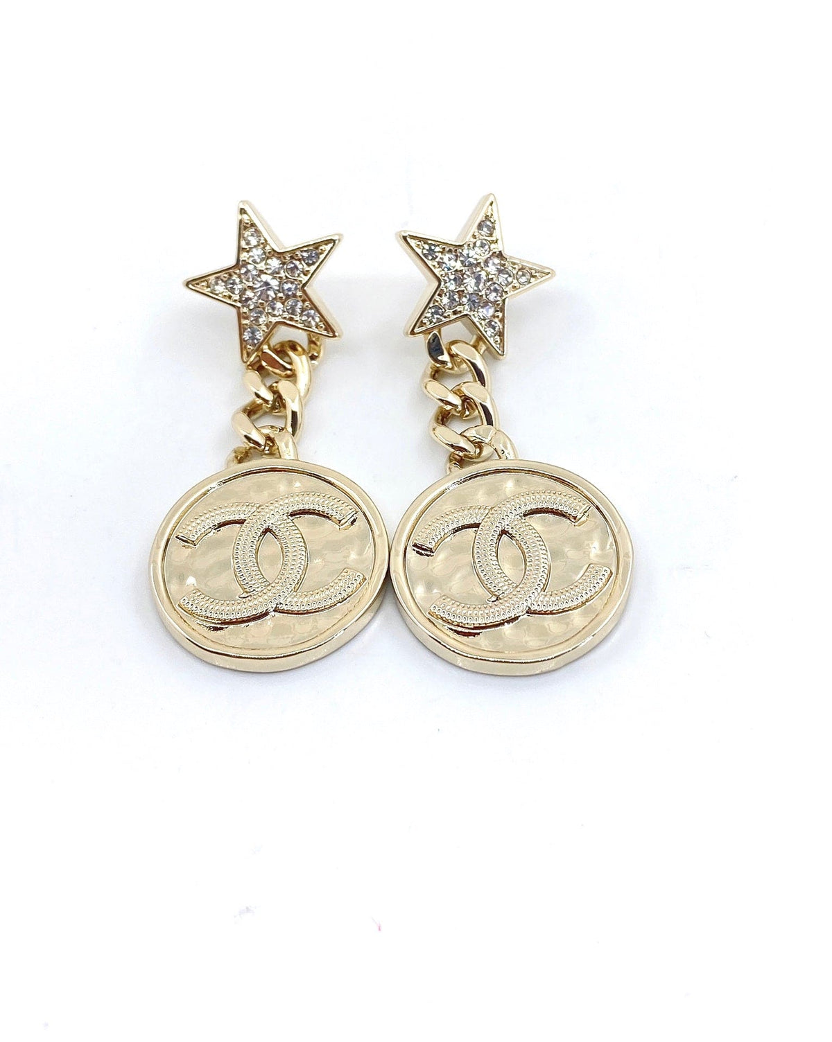 Chanel Star Vintage Earrings - 18K Yellow Gold