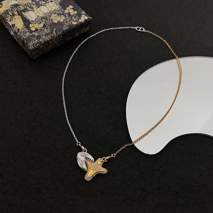 Dior Homme x Kenny Scharf Crystal Pendant Necklace