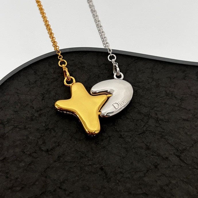 Dior Homme x Kenny Scharf Crystal Pendant Necklace