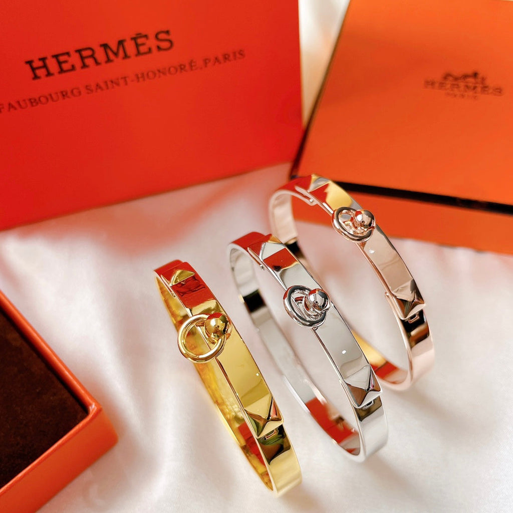 Hermes Collier De Chien Bracelet
