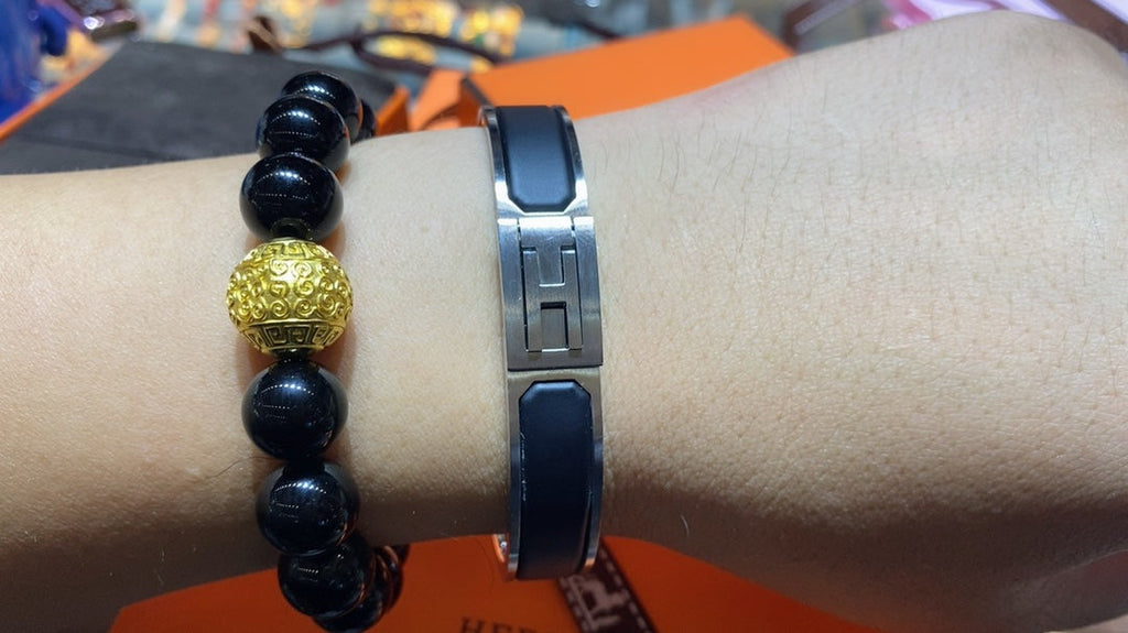 Hermes Jet Black Bracelet