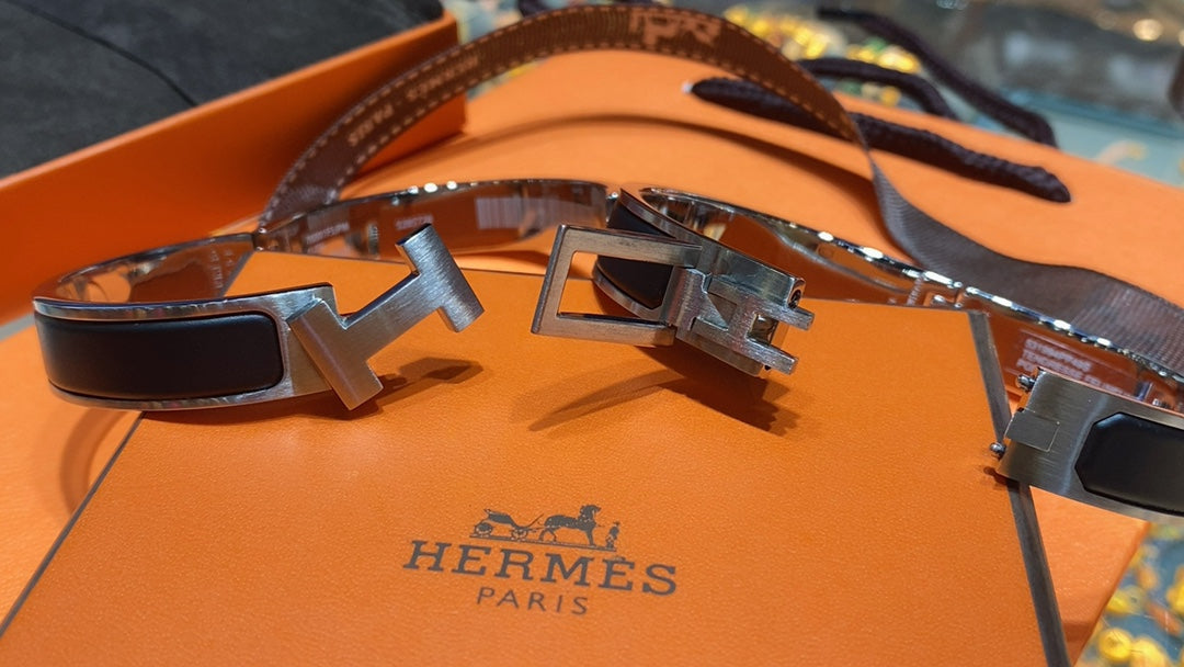 Hermes Jet Black Bracelet