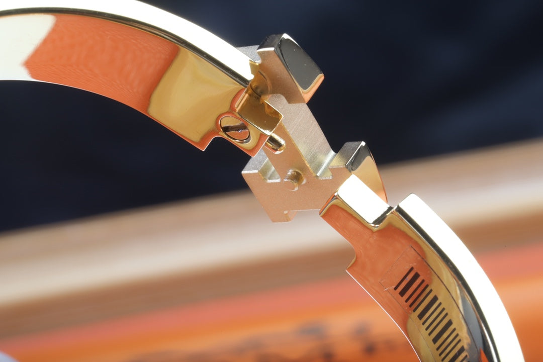Hermes Clic H Lift Blue Bracelet