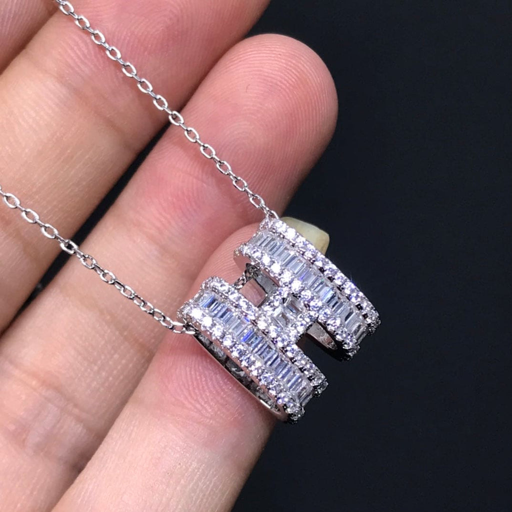 Hermes Diamond Necklace