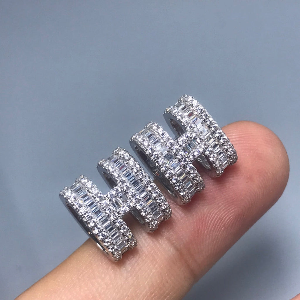 Hermes Pop Moissanite Earrings
