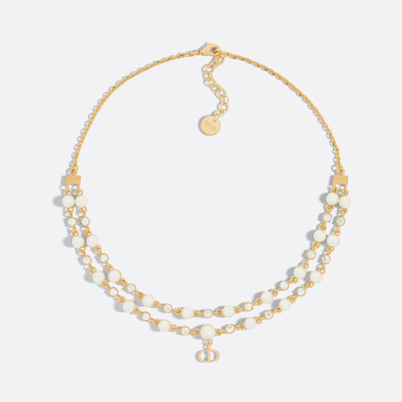 Dior Petit CD Treasure Necklace