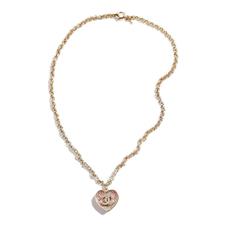 Chanel Pink Diamond Necklace