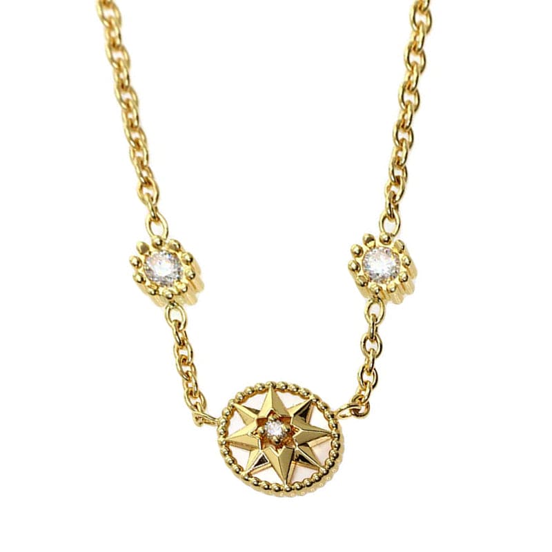 Dior Rose Des Vents Vintage Necklace