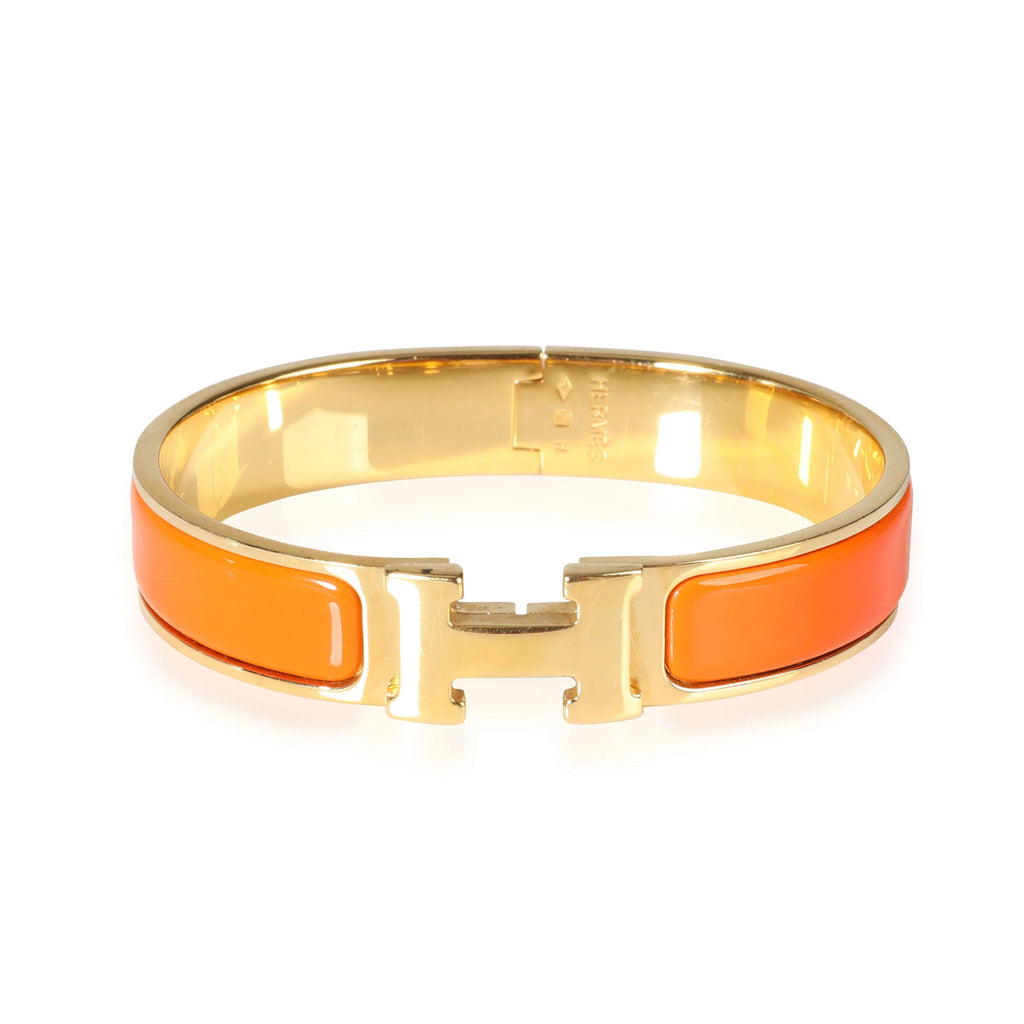 Hermes Clic H Orange Bracelet