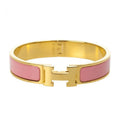 Hermes Clic H Pink Bracelet