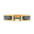 Hermes Guepards Clic Clac Bracelet