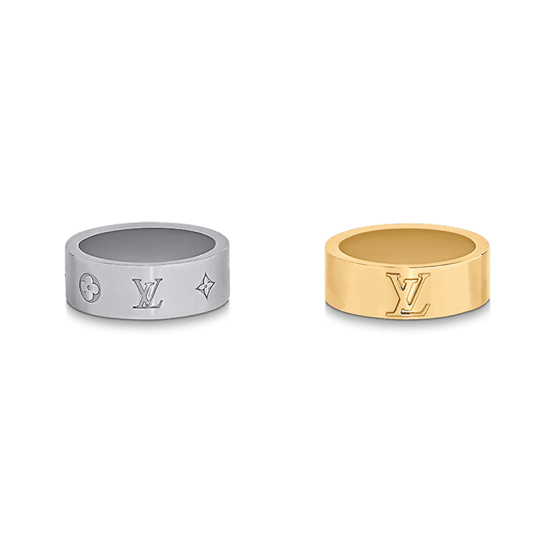 Louis Vuitton Instinct Set of Two Rings - 18K Gold