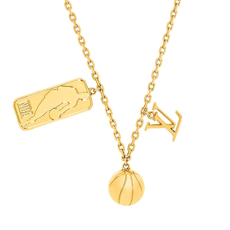 Louis Vuitton Tab Pendant Necklace