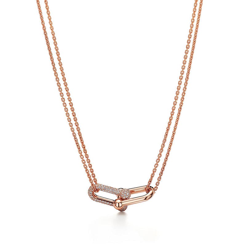Tiffany HardWear Double Link Necklace