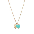 Return to Tiffany Mini Double Heart Necklace