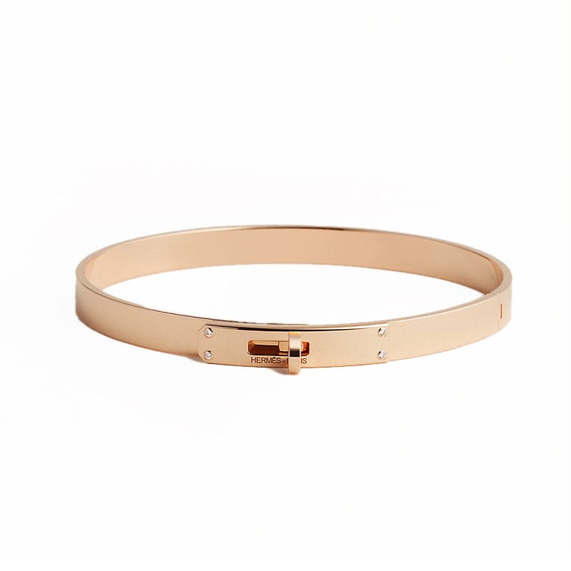 Hermes Kelly Bracelet - 18K Rose Gold