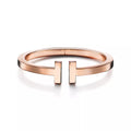 Tiffany Square Bracelet - 18K Rose Gold