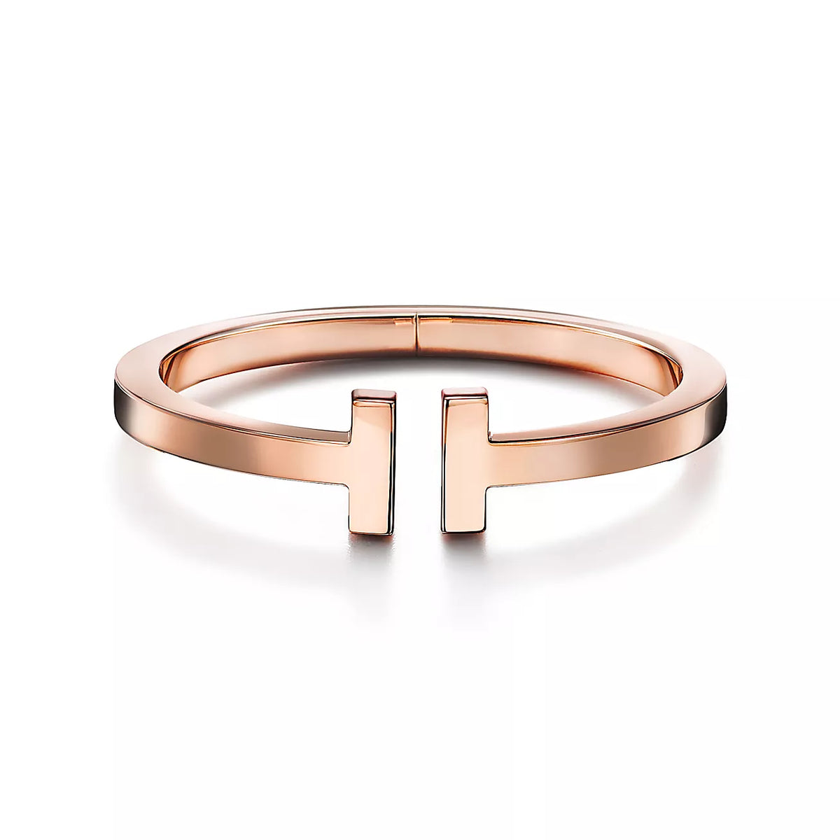 Tiffany Square Bracelet - 18K Rose Gold