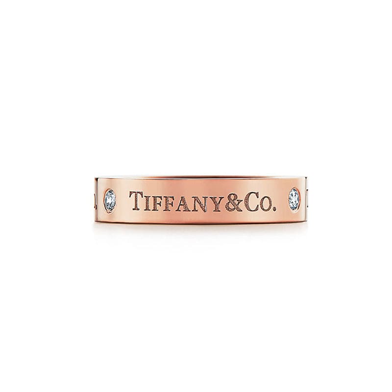 Tiffany Wedding Ring - 18K Rose Gold