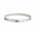 Hermes Kelly Bracelet - 18K White Gold