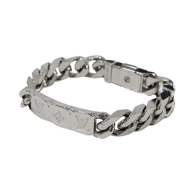 Louis Vuitton Monogram Logo Chain Bracelet
