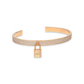 Hermes Kelly Clochette Moissanite Bracelet - 18K Yellow Gold