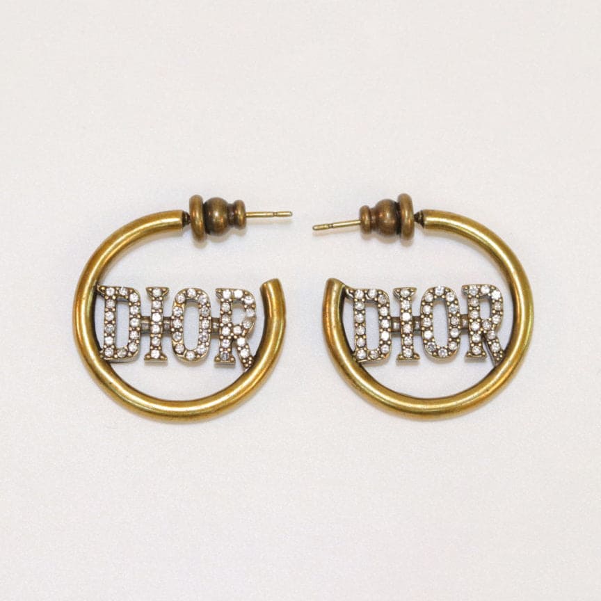 Dior 30 Montaigne Hoop Earrings