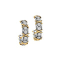 Tiffany Schlumberger Twenty Stone Hoop Earrings - 18K Yellow Gold