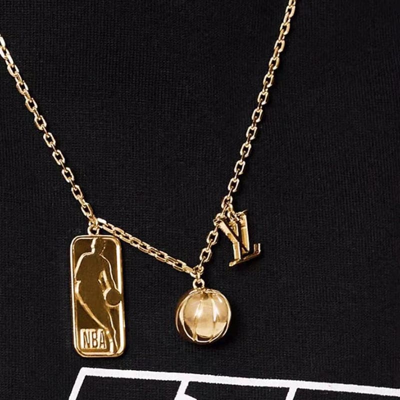 Louis Vuitton Tab Pendant Necklace