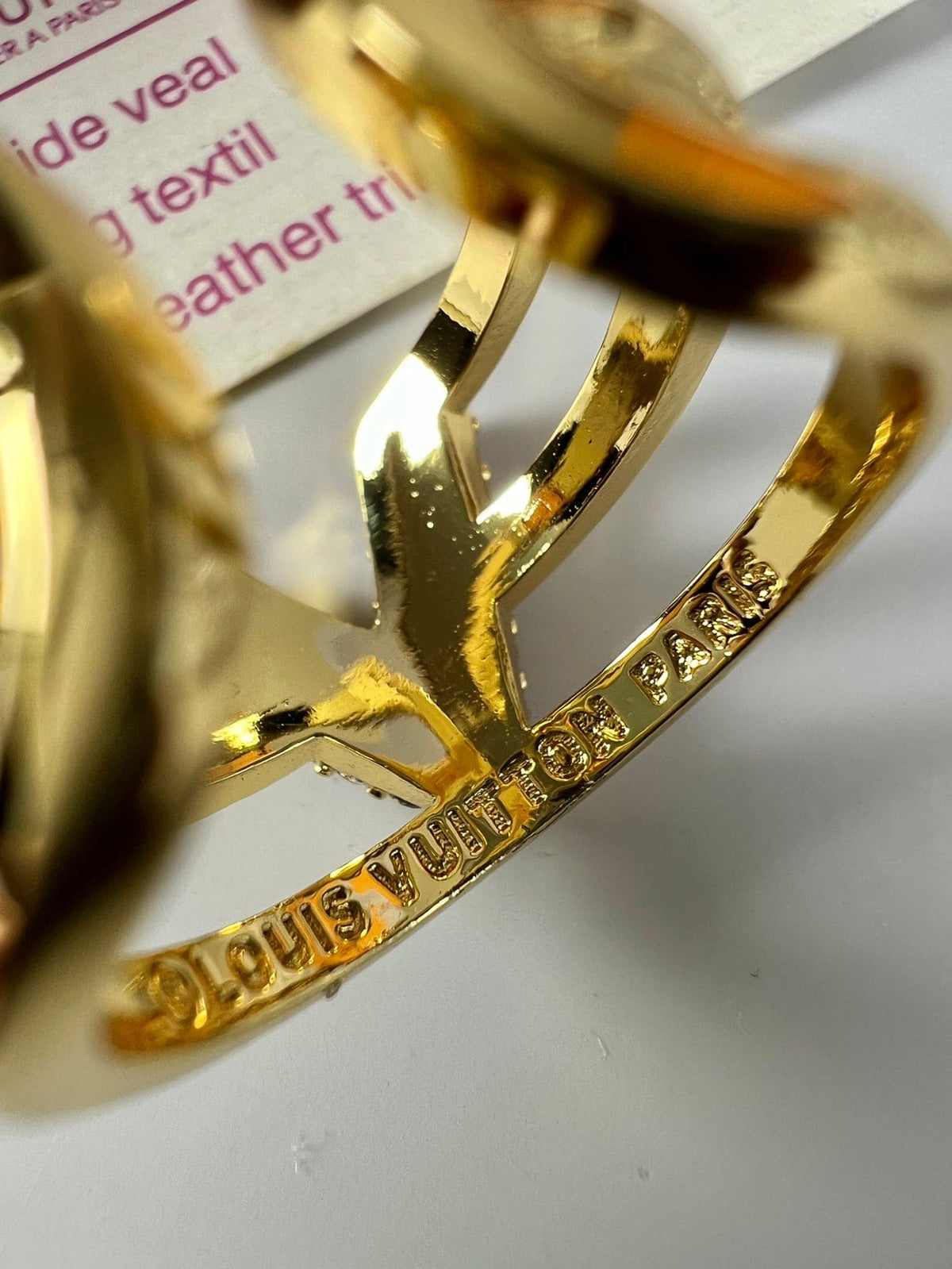 Louis Vuitton Volt Ring - 18K Yellow Gold
