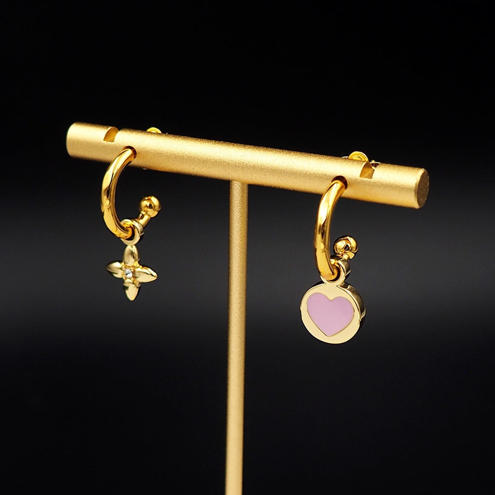 Louis Vuitton Iconic Heart Earrings - 18K Gold