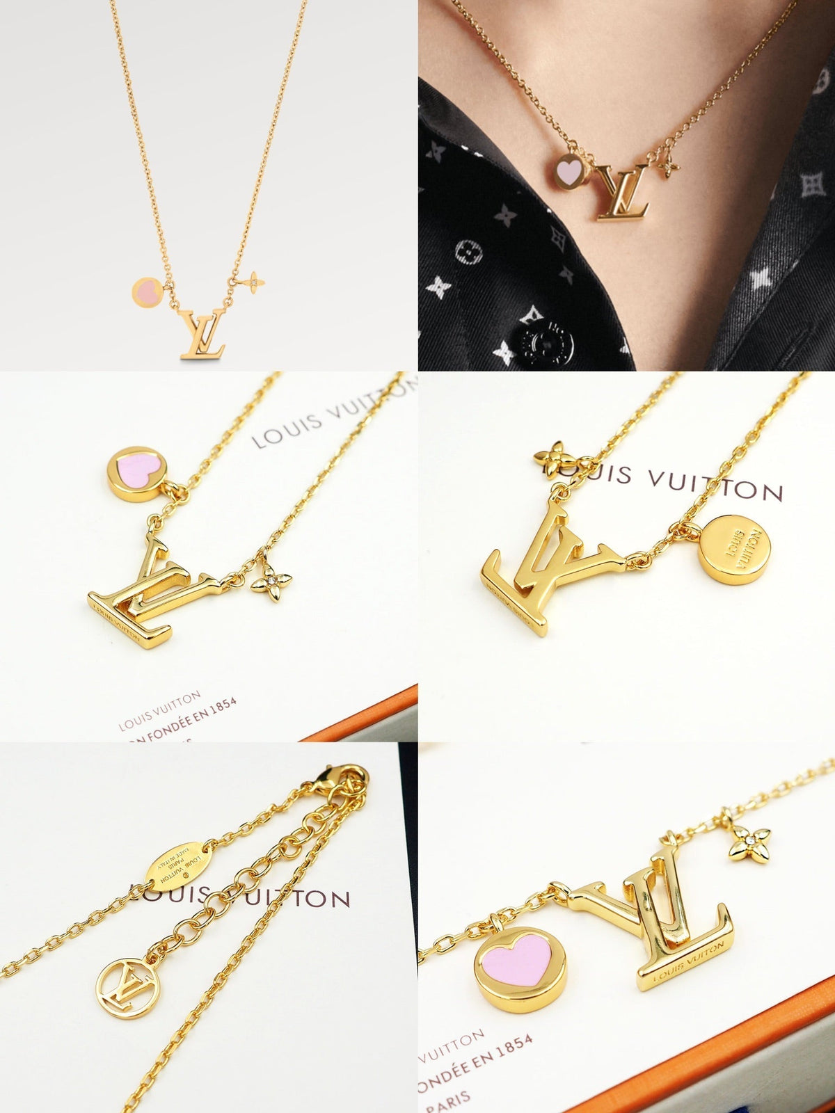Louis Vuitton Iconic Heart Necklace