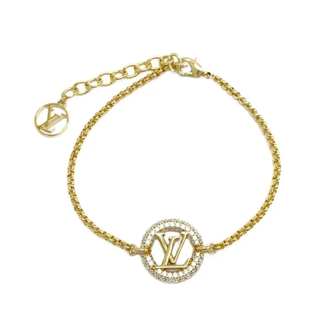 Louis Vuitton Vintage Diamond Bracelet