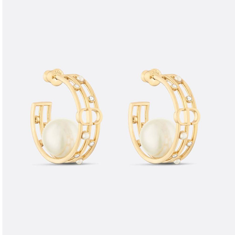 Dior D-Backstage Pearl Earrings
