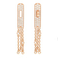 Hermes Kelly Gavroche Full Diamond Earrings