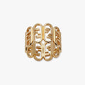 Fendi OLock Ring - 18K Yellow Gold