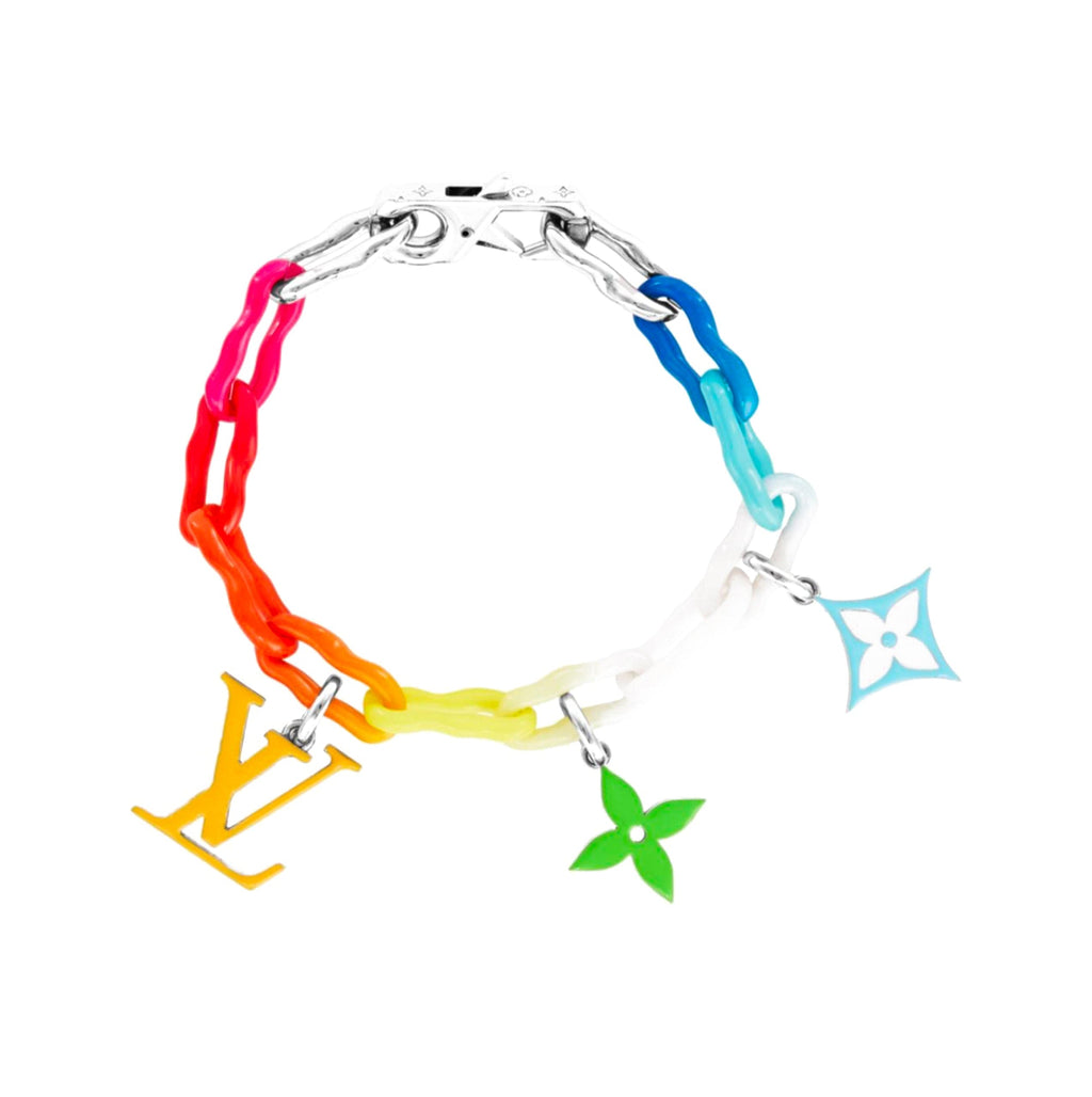 Louis Vuitton Rainbow Ceramic Chain Bracelet