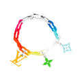 Louis Vuitton Rainbow Ceramic Chain Bracelet
