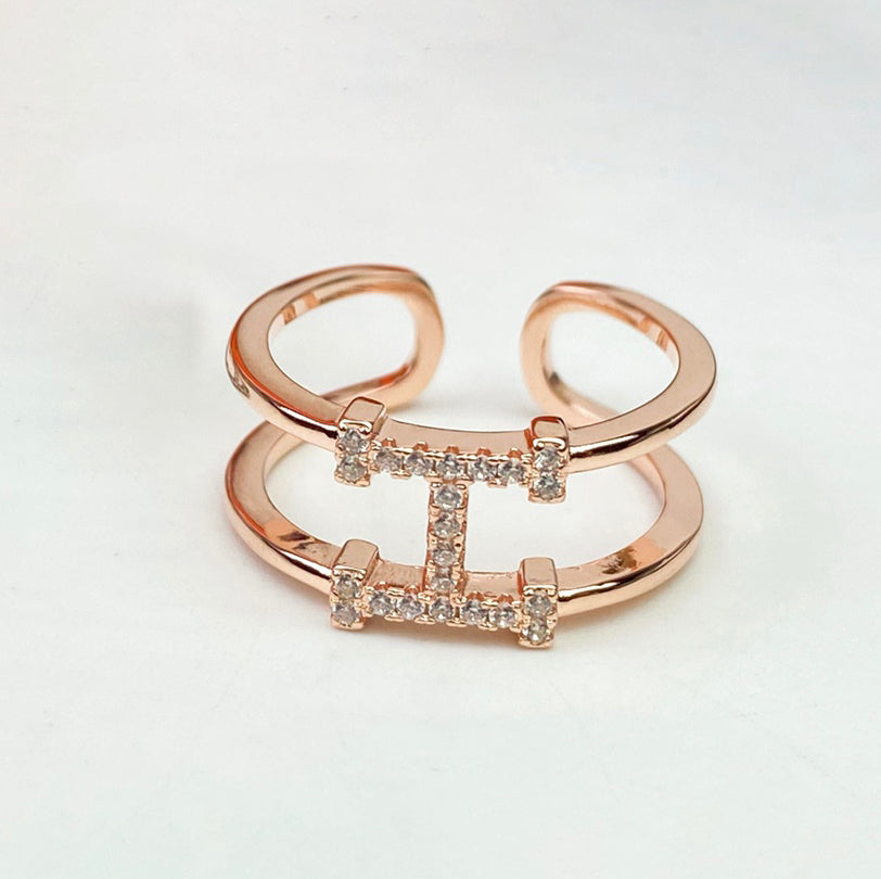 Hermes Ever Chaine D'ancre Ring - 18K Rose Gold