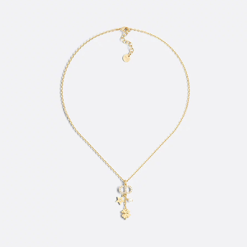 Dior Petit CD Lucky Charms Necklace