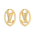 Louis Vuitton Louise Hoop Earrings - 18K Gold