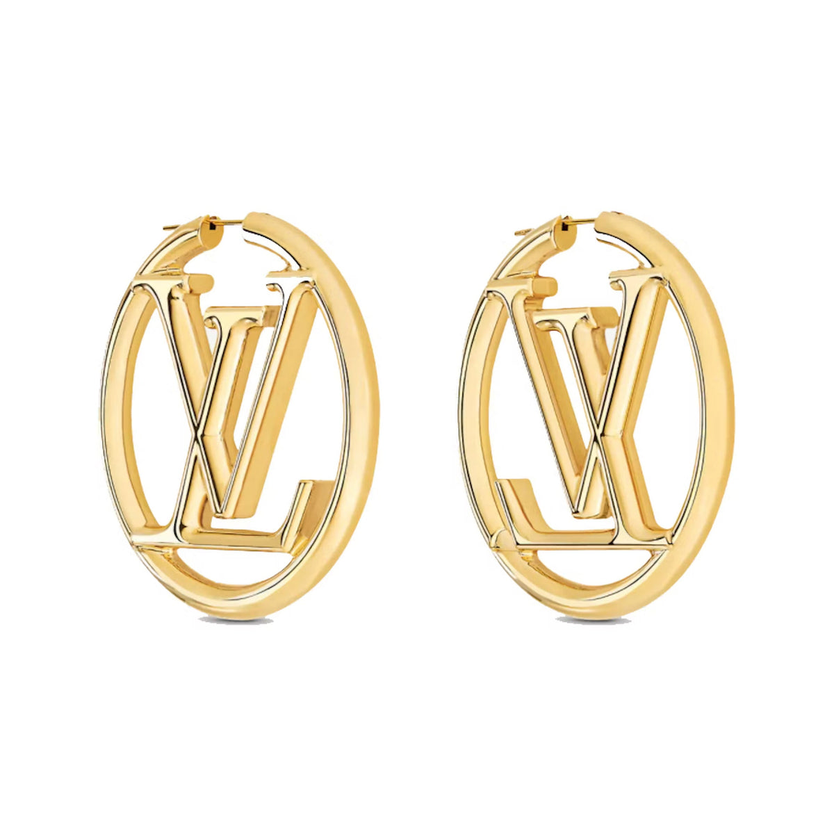 Louis Vuitton Louise Hoop Earrings - 18K Gold