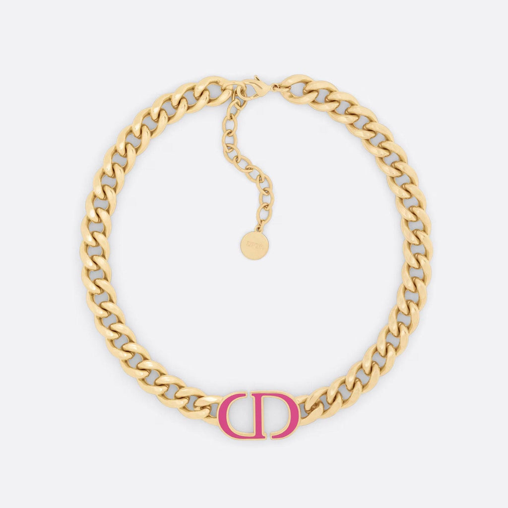 Dior 30 Montaigne Pink Choker Necklace