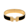 Hermes Clic H Black Bracelet