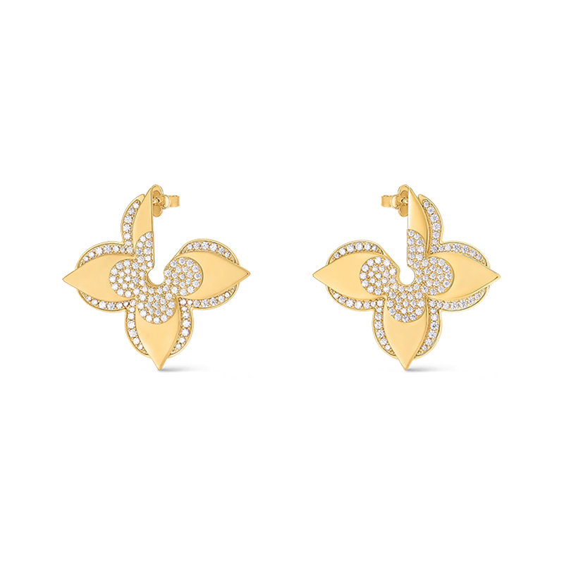 Louis Vuitton Medaillon Earrings